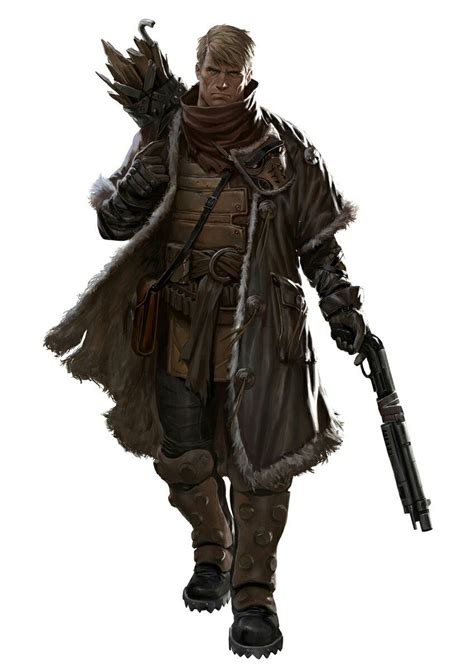 Wasteland Wanderer Concept Art World Apocalypse Character Character