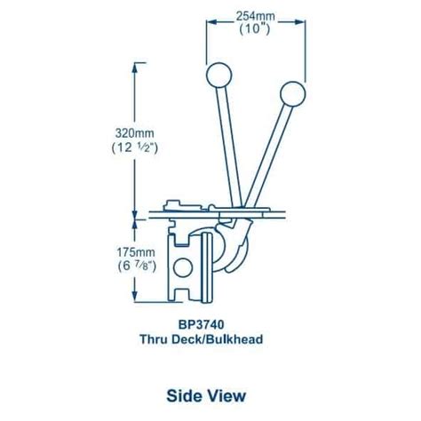 Whale Gusher 10 Manual Bilge Pump Mk3 Thru Deck Marine Super Store