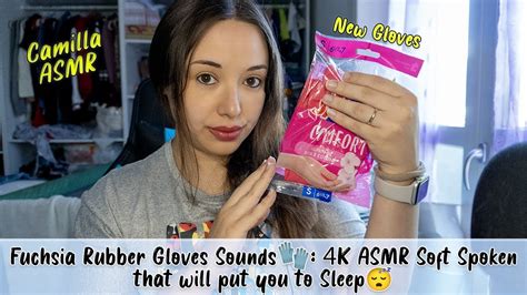 Rubber Gloves Sounds🧤4k Asmr Soft Spoken Ita That Will Put You To Sleep