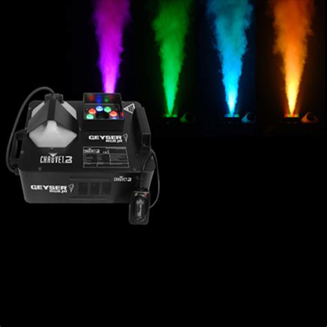 Chauvet Geyser Led Pyro Fog Machine Props Av