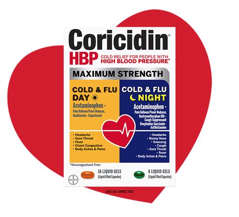 Maximum Strength Cold And Flu Day And Night Coricidin®hbp