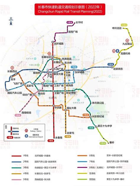 长春地铁9号线规划图 19号线地铁规划图 地铁5号线线路图 大山谷图库