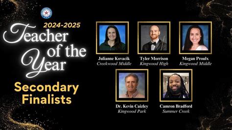 Humble Isd 2024 2025 District Teacher Of The Year Top 10 Finalists