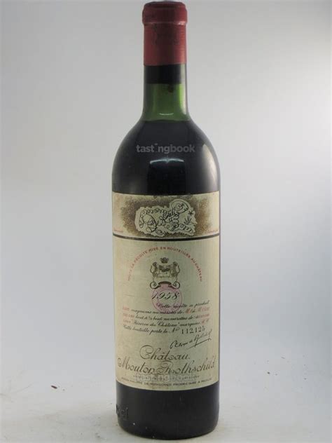 Château Mouton Rothschild 1958 Château Mouton Rothschild Your