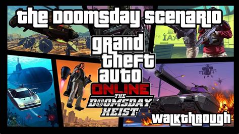 GTA 5 Online The Doomsday Scenario Doomsday Heist WALKTHROUGH GERMAN