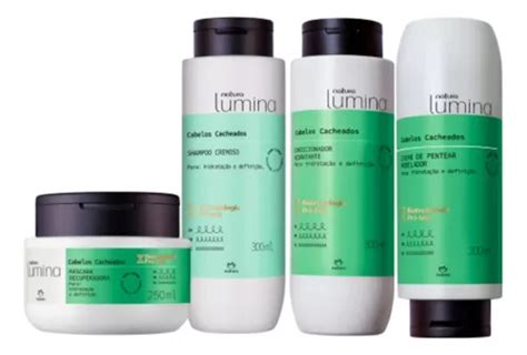 Natura Lumina Kit De Tratamento Cabelos Cacheados Parcelamento Sem Juros