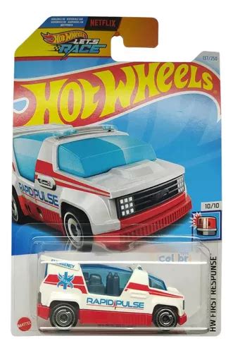 Hot Wheels Rapid Pulse Ambulância Hw First Response MercadoLivre