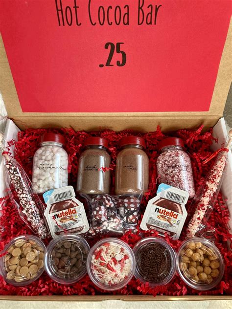 Hot Cocoa Set Hot Cocoa Bar Hot Chocolate Gourmet Cocoa Etsy
