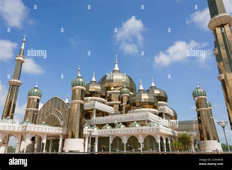 The Crystal Mosque Masjid Kristal In Kuala Terengganu Malaysia