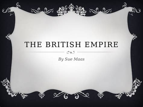 The British Empire Teaching Resources