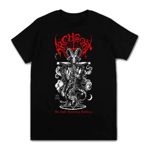 Archgoat Black Metal Band T Shirt 2024 New Men Vintage Graphic Print