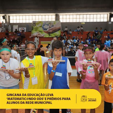 Gincana Da Educa O Leva Matematic Ndo Ods E Pr Mios Para Alunos Da