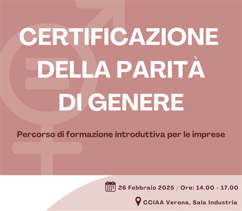 Parit Di Genere Da Unioncamere Veneto E Veneto Lavoro Formazione Di