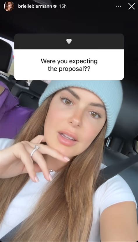 Brielle Biermanns Fiancé Asked Kroys Permission Before Proposing