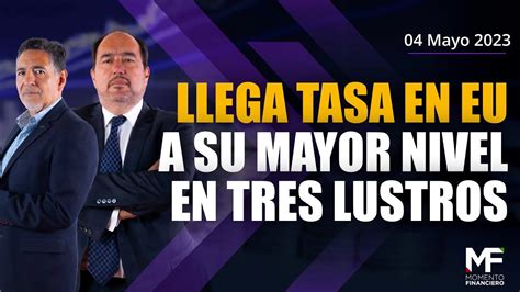 Llega Tasa En Eu A Su Mayor Nivel En Tres Lustros Momentofinanciero