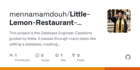 GitHub - mennamamdouh/Little-Lemon-Restaurant-Database: This project is ...