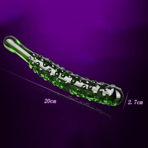 Solid Crystal Dildo Anal Butt Plug Female Masturbaor Glass Cucumber Penis Stick Bullet Vibrators