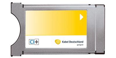 Kabel Deutschland CI Plus Modul CI für digitalen Fernsehempfang