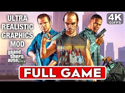 GTA 5 Gameplay Walkthrough Part 1 FULL GAME ULTRA REALISTIC GRAPHICS