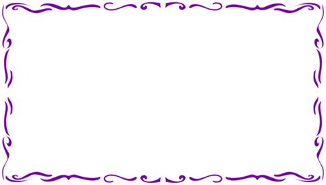 Purple Border PNGs for Free Download