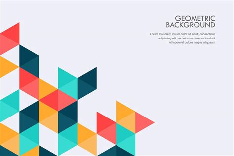 Geometric background free vector 8894573 Vector Art at Vecteezy