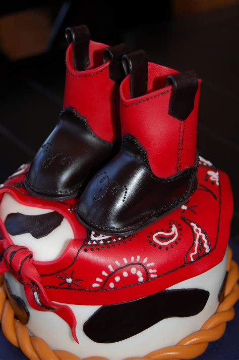 Edible Elegance: Cowboy baby shower cake