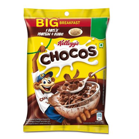 Chocolate Corn Kellogg S Chocos Gm Packaging Type Packet Flakes At