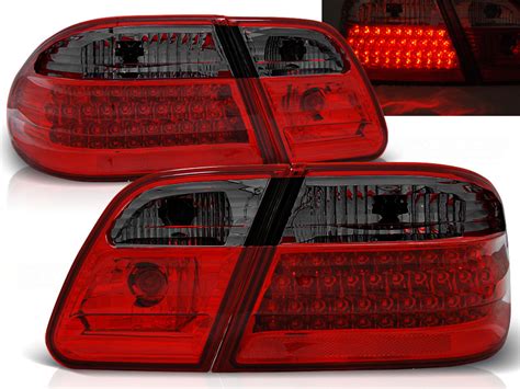 Pilotos Traseros Led Mercedes W210 95 03 02 Rojo Ahumado Led 171 00