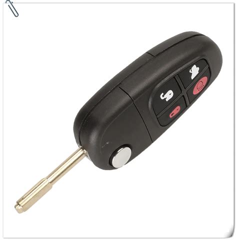 Jingyuqin 4 Bottons Авто Флип дистанционный ключ для Jaguar X-type S ...