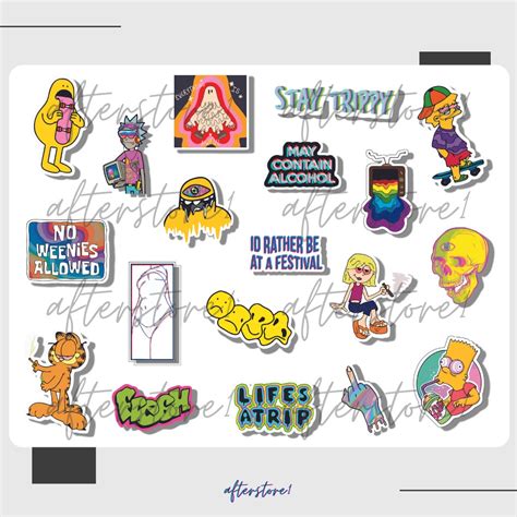 Jual Sticker Aesthetic Sticker Tumblr Stiker Pack Stiker Laptop