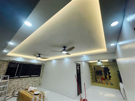 L Box False Ceiling Partition Walls Direct Contractor Home Services