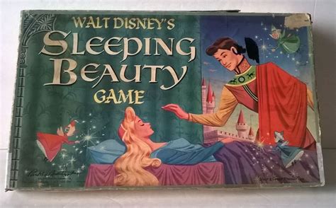 Walt Disneys Sleeping Beauty Board Game By Parker Brothers Copyright