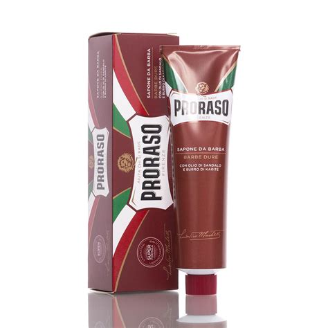 Rasiercreme Nourish Red In Der Tube 150ml Von Proraso Online Kaufen