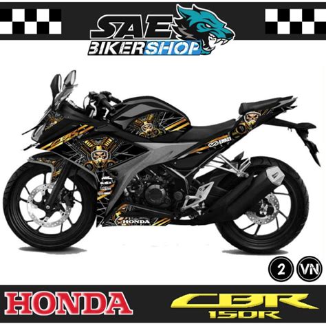 Jual Striping Sticker Stiker Semifullbody Cbr R Facelift Cbr Facelift