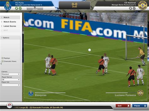 Screenshot Of FIFA Manager 07 Windows 2006 MobyGames