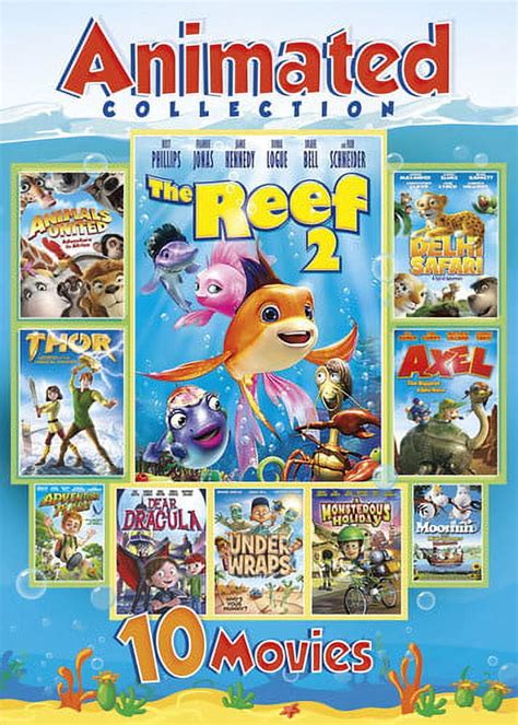 10-Film Animated Family Collection (DVD) - Walmart.com