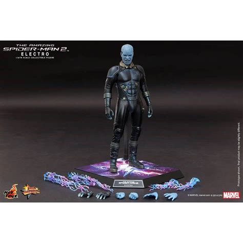 野獸國 Hot Toys MMS246 驚奇蜘蛛人 電光之戰 蜘蛛人 1 6 電光人 蝦皮購物