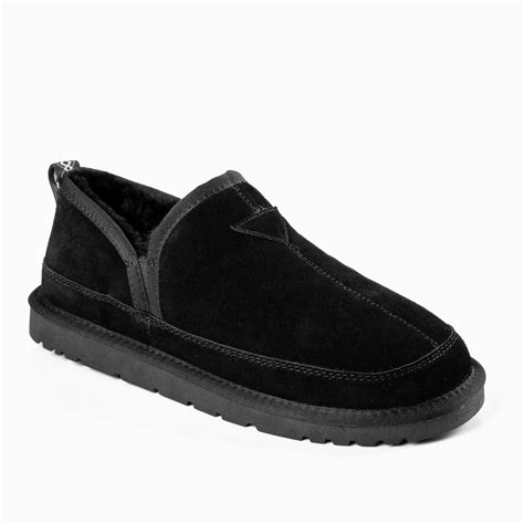 Ugg Slippers Premium Sheepskin Mens Alder Slipper Suede