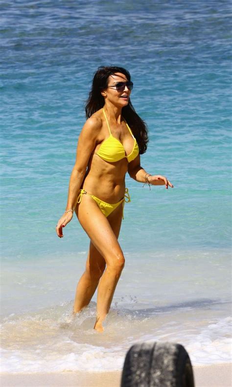 Index Of Wp Content Uploads Photos Lizzie Cundy In Yellow Bikini In