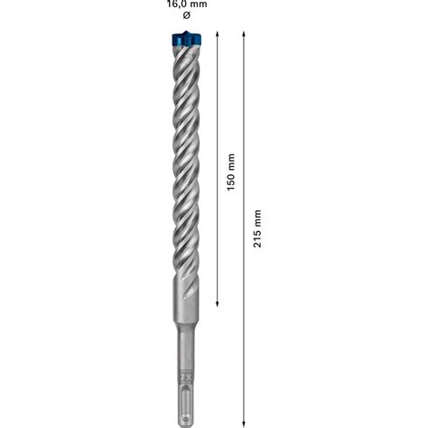 Bosch 2 608 900 130 Expert 16mm X 150mm X 215mm Sds Plus 7x Hammer