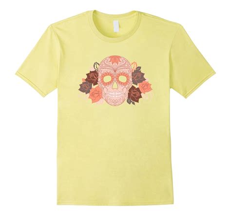 Sugar Skull Halloween Dios De La Muerte Calavera T Shirt T Shirt Managatee