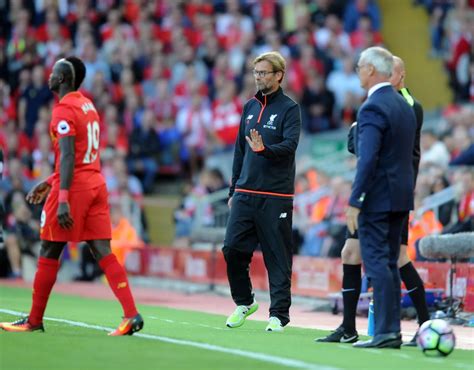 Jurgen Klopp On The Touchline Liverpool Echo