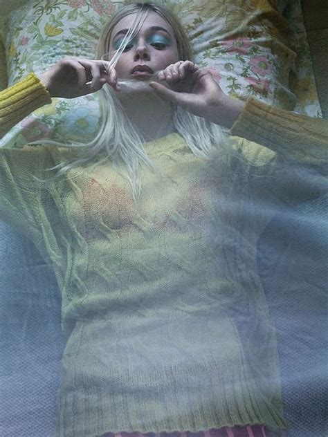 Elle Fanning Hot Pose Interview Magazine ThBlog