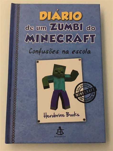 Diário de Um Zumbi do Minecraft Confusões Na Escola Livro Usado