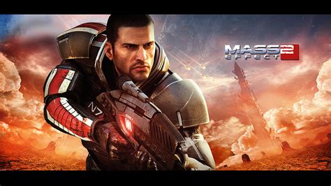 Hd Wallpaper Commander Effect Mass Shepard Wallpaper Flare