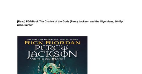 [download] Pdf The Chalice Of The Gods Percy Jackson And The Olympians