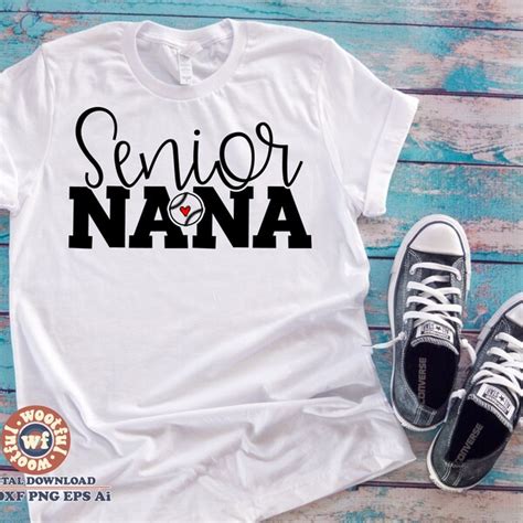 Senior Softball Nana Svg Etsy