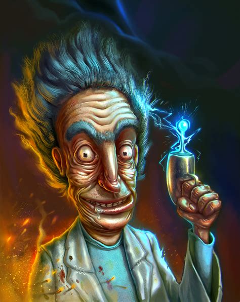 Rick and Morty Fan Art - Repainted on Behance