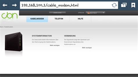 Bridge Mode Und Dhcp Einstellungen Im Kabeldeutsch Seite