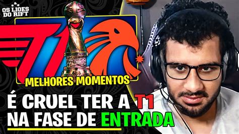 HIGHLIGHTS T1 x EST MSI 2024 Play In Os Liões do Rift YouTube